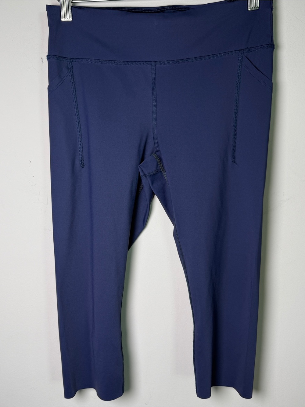 Rabbit Perforated Running Leisure Athletic Leggings Quiet Luxury Navy SM